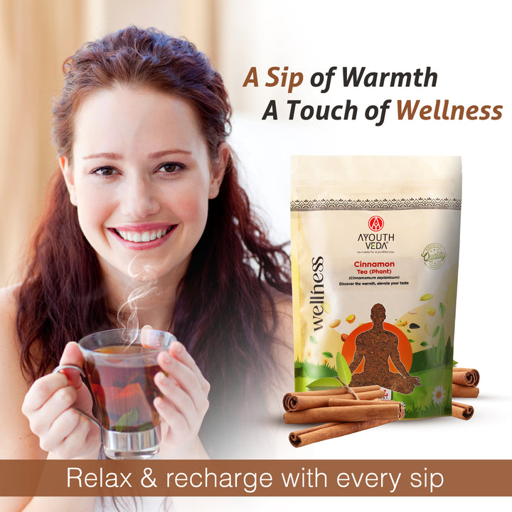Cinnamon Tea (Phant) – Pure Ceylon Cinnamon for Digestive & Immune Wellness - Net Qty: 200g