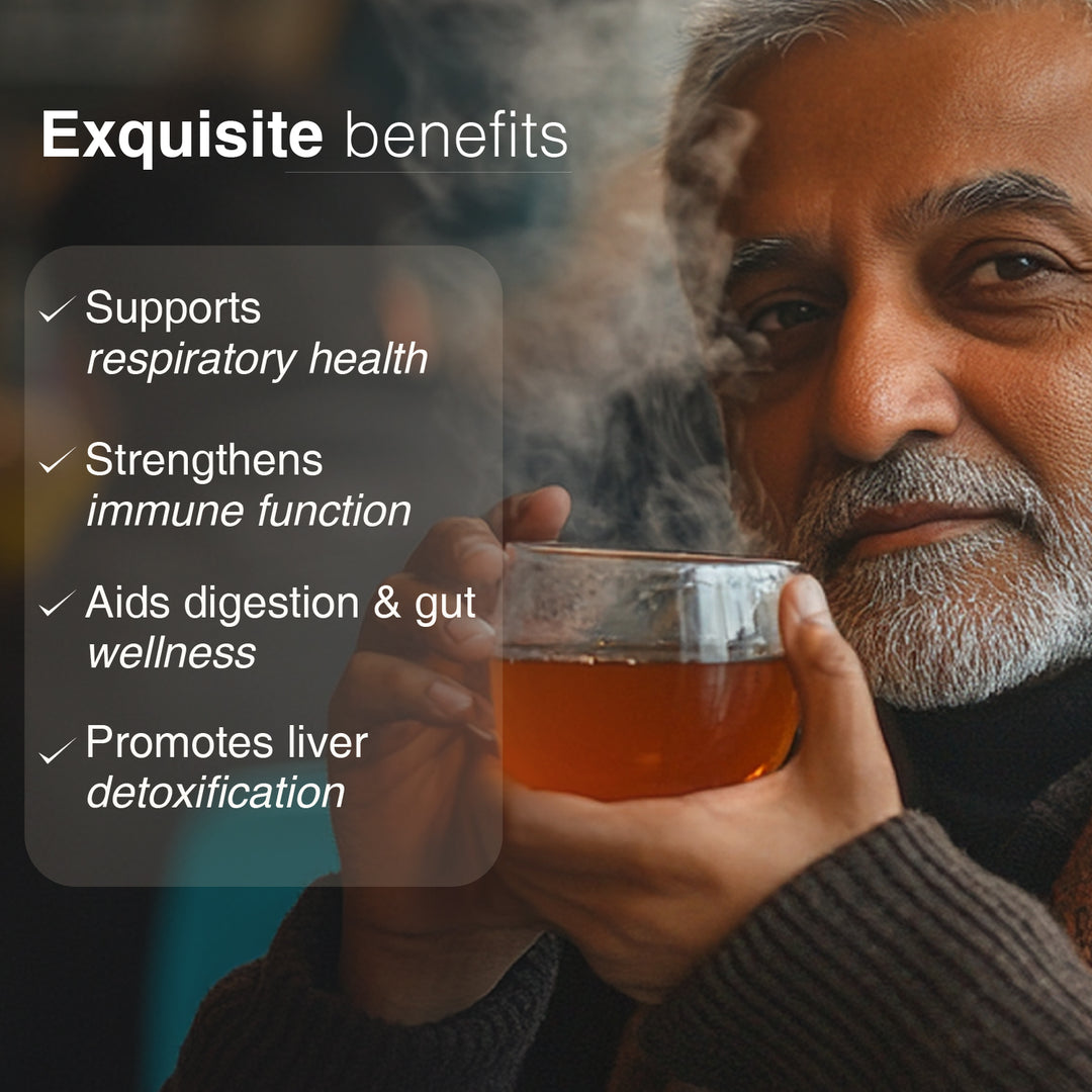 Mulethi (Liquorice) Decoction – Nature’s Sweetness for Respiratory Wellness Net Qty: 200g