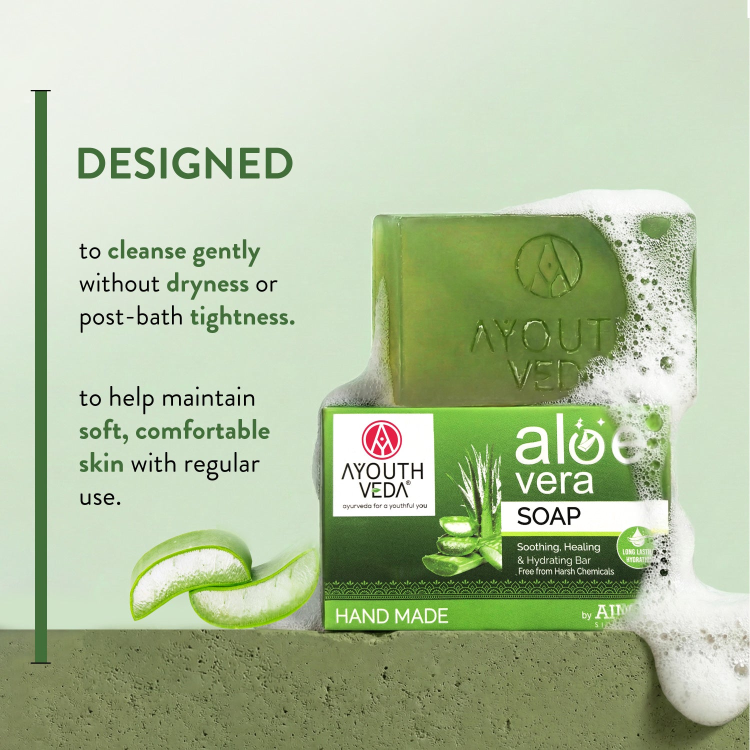 Aloe Vera Bathing Soap | Buy Aloe vera Soap Online