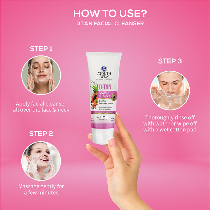Ayouthveda D-Tan CSMS Skincare Routine