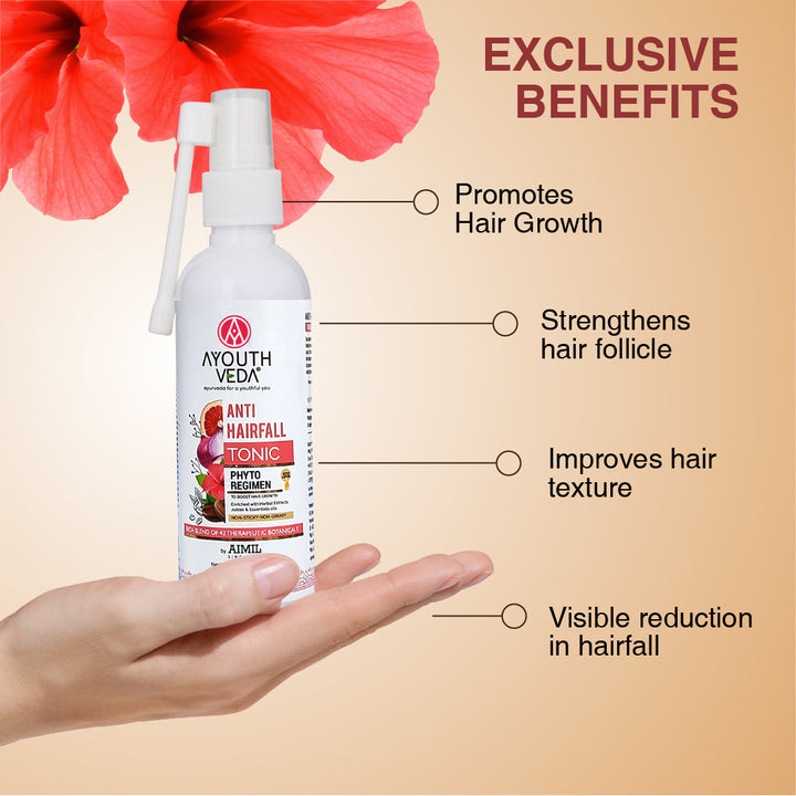 Anti-Hair Fall Tonic For Hair Fall Control & Re-growth -( Net Qty- 100ml)