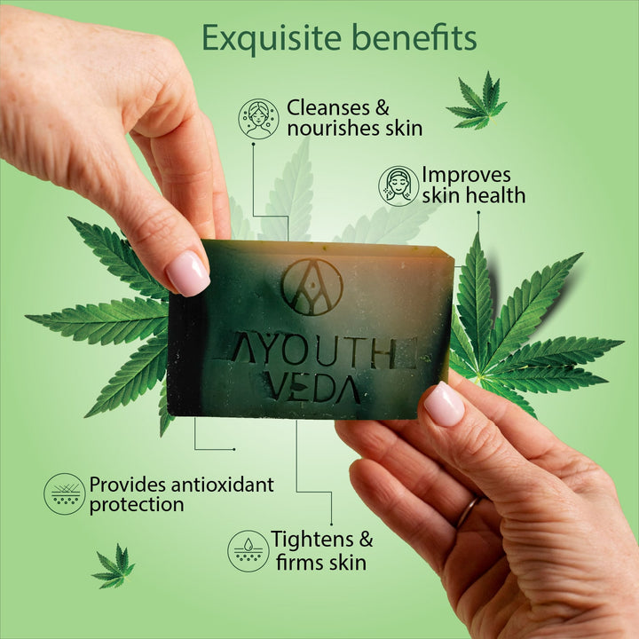 Hemp Seed Handmade Soap - Ayouthveda