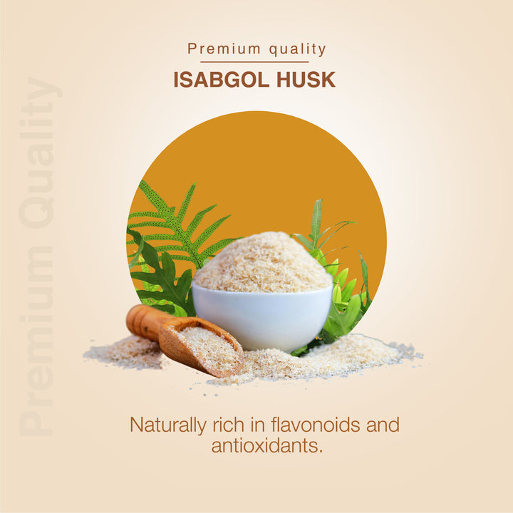 Isabgol Husk Powder – Ayurvedic Digestive Cleanser for Gut Comfort & Digestive Wellness – Net Qty: 200g