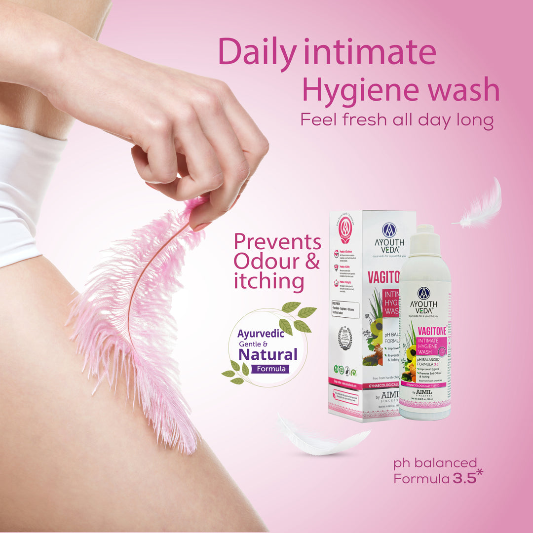 Vagitone Intimate Hygiene Wash for Your Everyday True Comfort Net qty.- 180 ml