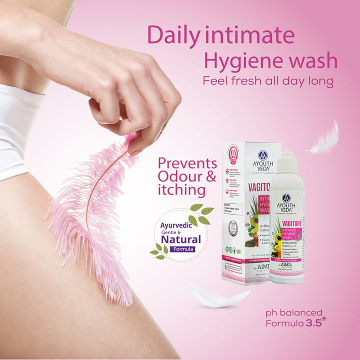 Vagitone Intimate Hygiene Wash for Your Everyday True Comfort Net qty.- 180 ml