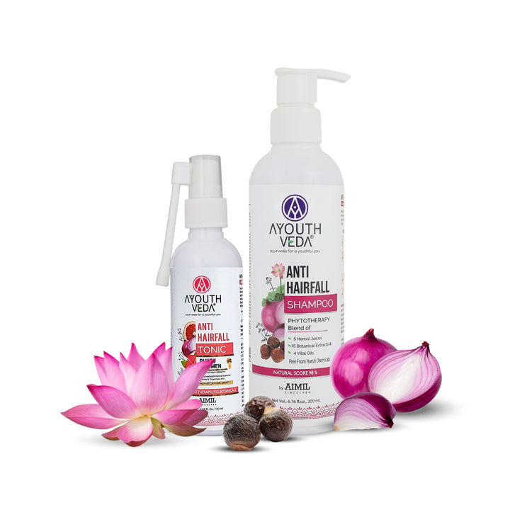 Hairfall Rescue Combo | Anti-Hairfall Tonic (100 ml) | Anti-Hair Fall Shampoo (200 ml)