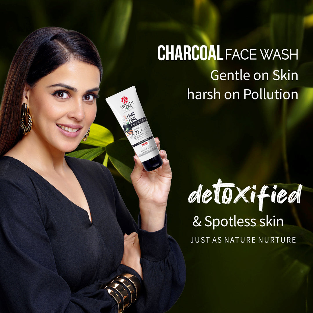 Charcoal Face Wash with Activated Charcoal (Net Qty-100ml )