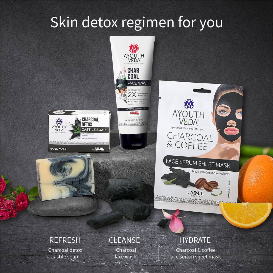 Charcoal Face Wash with Activated Charcoal (Net Qty-100ml )