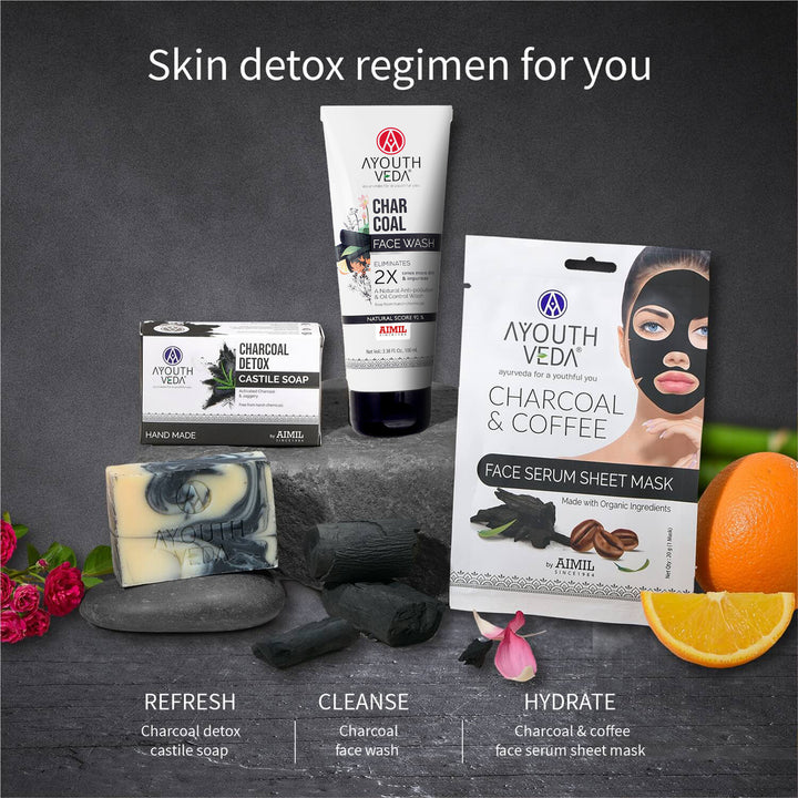 Charcoal Face Wash with Activated Charcoal (Net Qty-100ml )