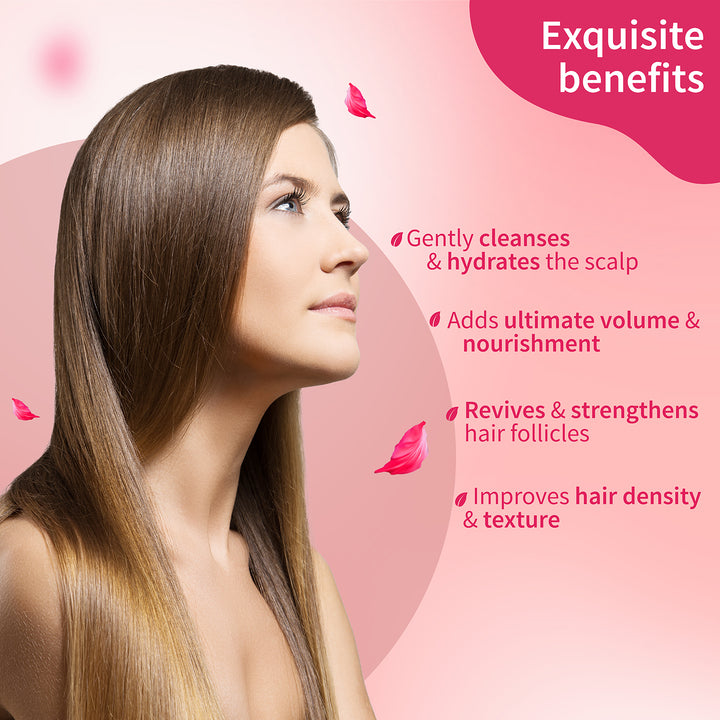Daily Volumizing Shampoo for Thicker & Fuller Hair ( Net Qty -200ml ) - Ayouthveda