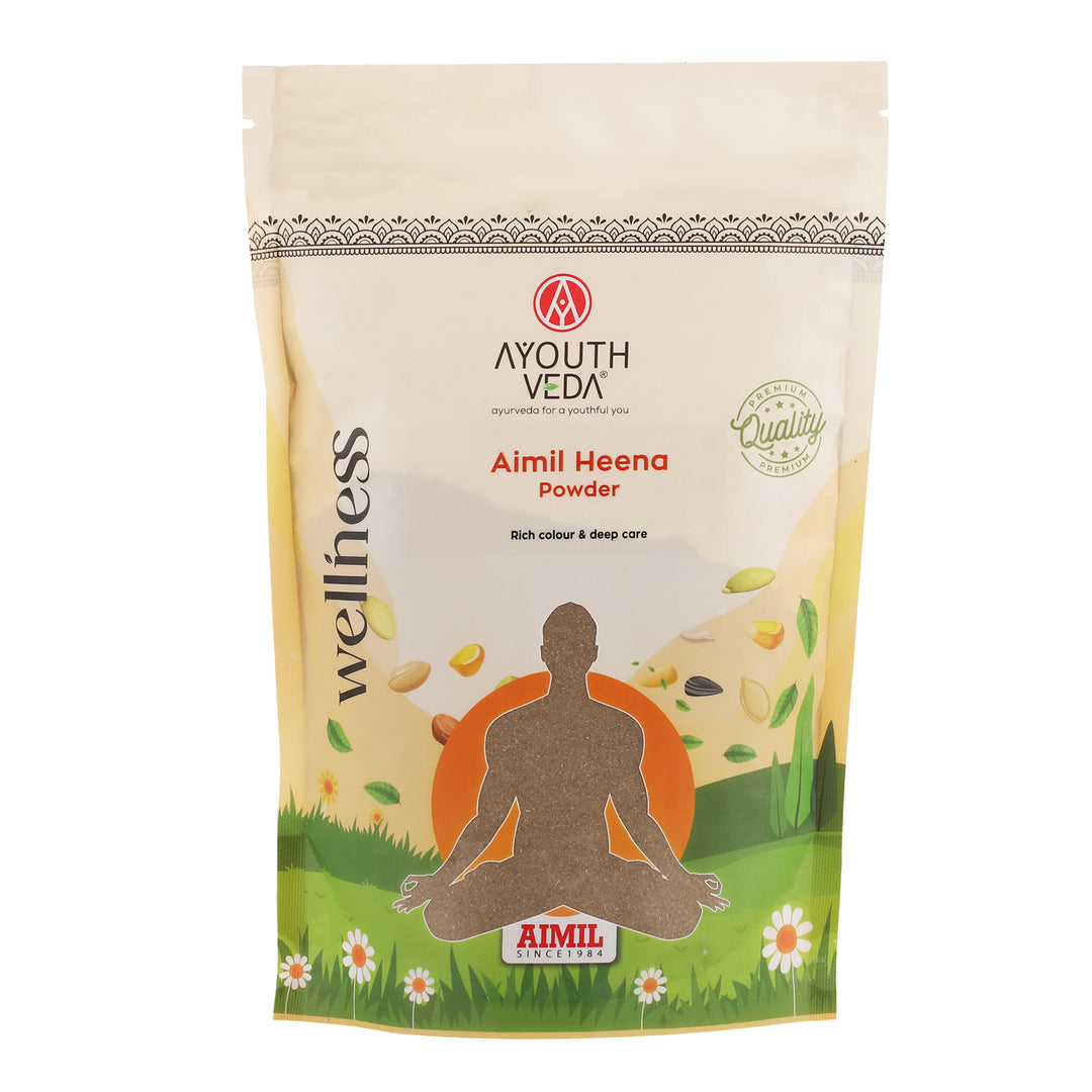 Heena Powder with  Bhringraj, Amla, Brahmi, and Shikakai for Natural Colour & Deep Nourishment – Net Qty: 200g