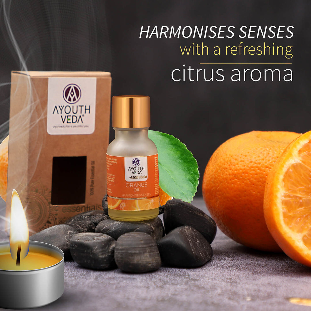 Orange Essential Oil 15 ml - Ayouthveda