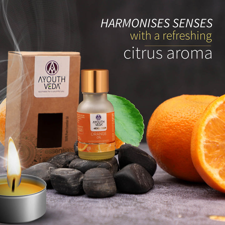 Orange Essential Oil 15 ml - Ayouthveda