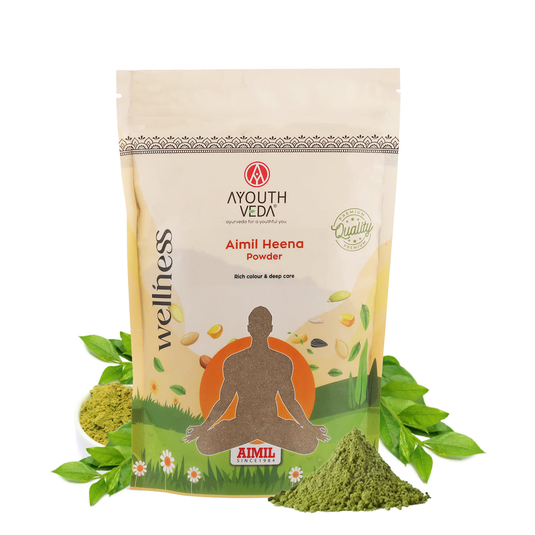 Heena Powder with  Bhringraj, Amla, Brahmi, and Shikakai for Natural Colour & Deep Nourishment – Net Qty: 200g