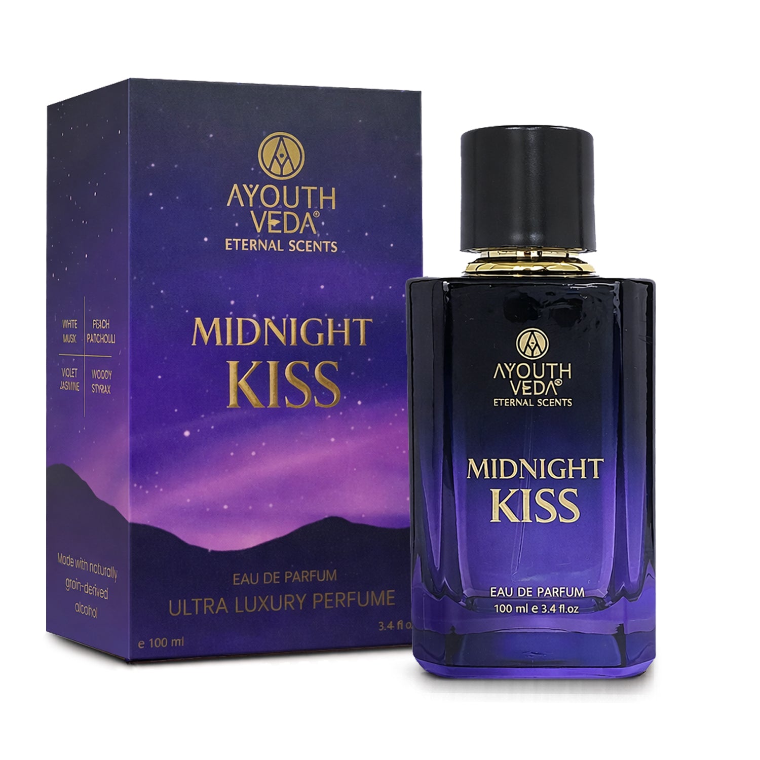 Midnight Kiss Eau De Parfum for Women | Long Lasting Luxury