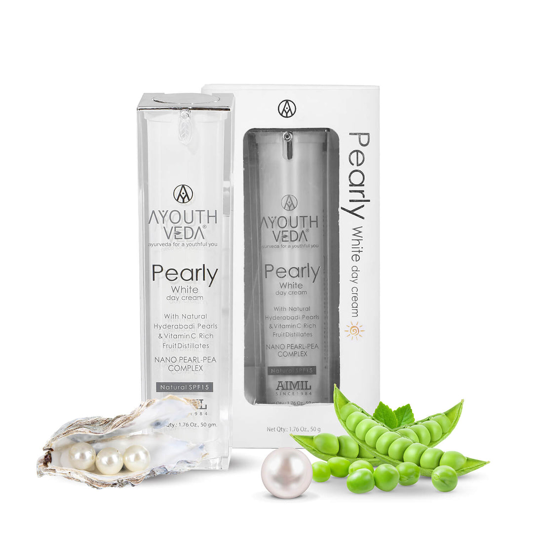 Pearly White Day Cream - Ayouthveda