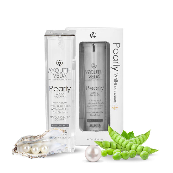 Pearly White Day Cream - Ayouthveda