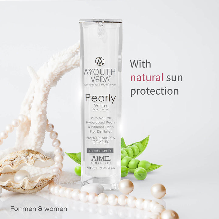 Pearly White Day Cream - Ayouthveda