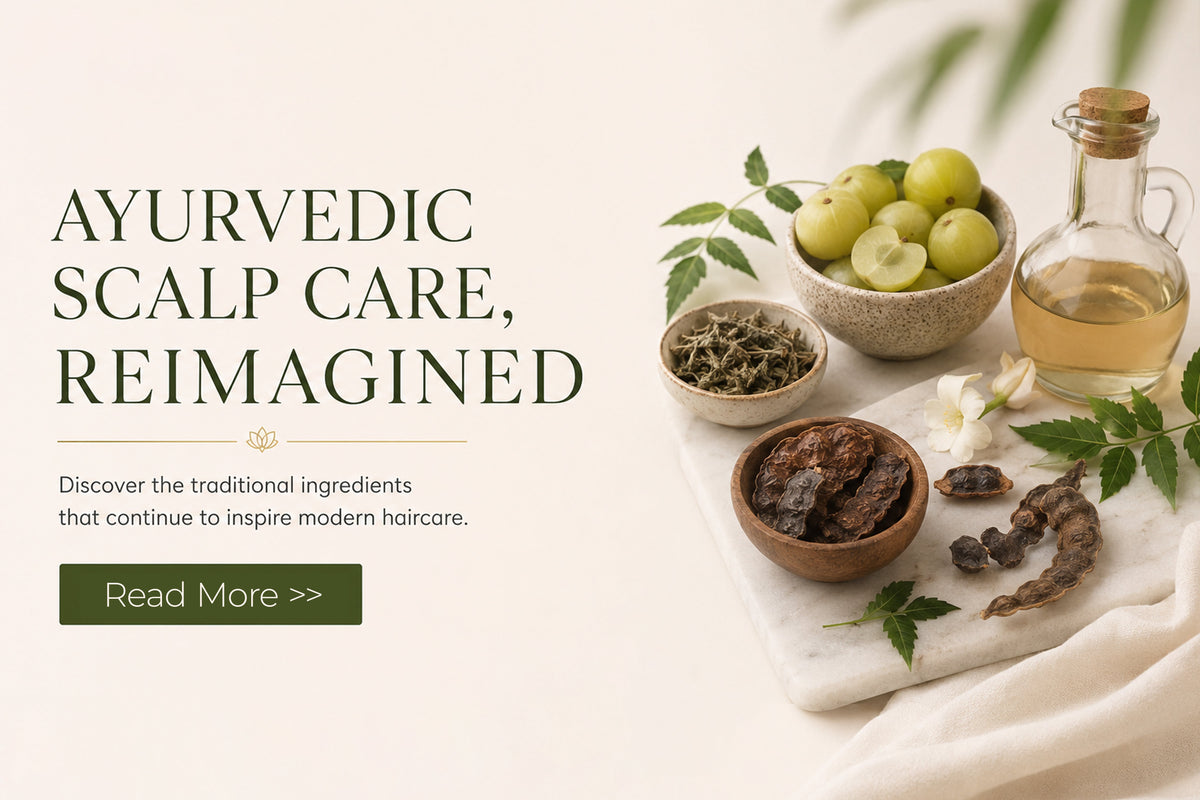 Ayurvedic Scalp Care: Traditional Ingredients for Modern Hair Concerns