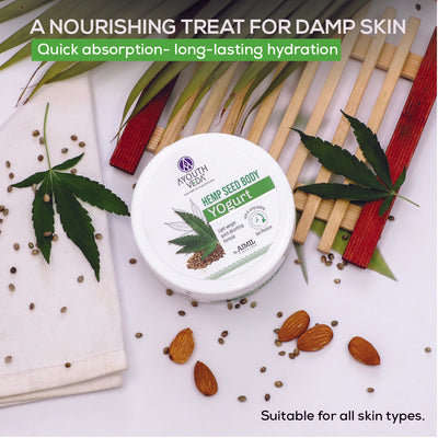 Be Natural, Be Your Own Kind of Beauty with Hemp Seed Body Yogurt