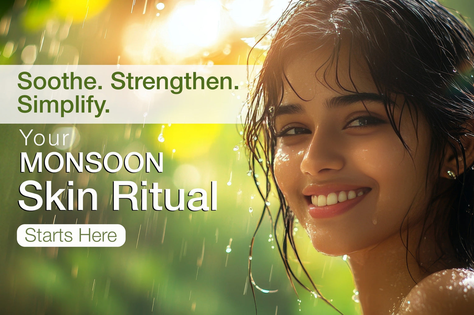 Monsoon Skin Problems Solved – Your Ayurvedic Routine for Clear, Calm Skin