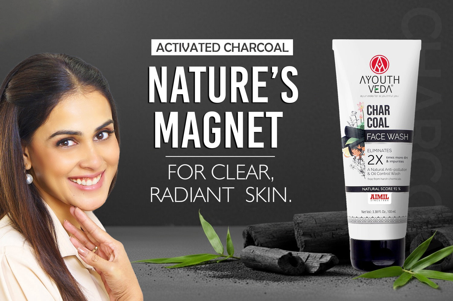 Charcoal Face Wash for Men & Women: Clear Skin Made Simple