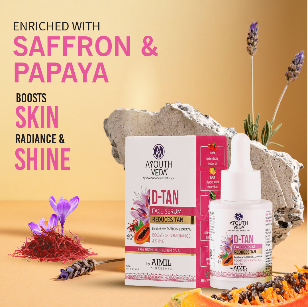 Ayouthveda D Tan Face Serum ( Net Qty-30ml )