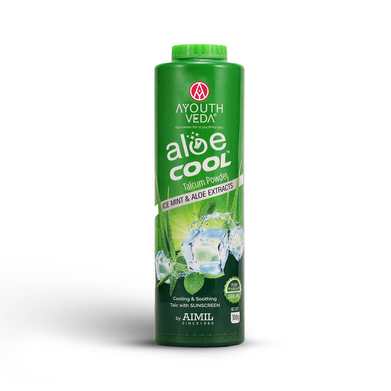 Aloe Cool Talcum Powder with Mint and Aloe Extracts 300g