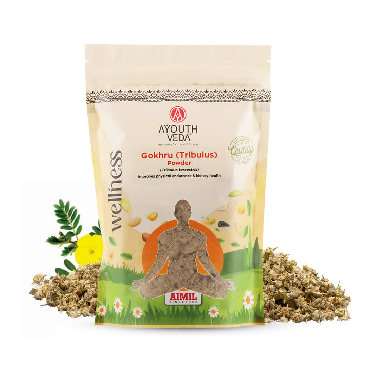 Gokhru Powder – Pure Ayurvedic Herb for Strength & Vitality – Net Qty: 200g