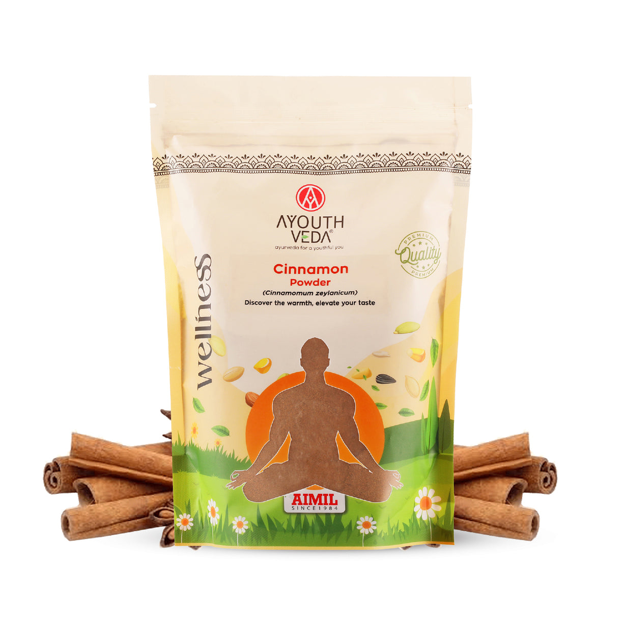 Cinnamon Powder– Pure Ceylon Cinnamon for Digestive & Immune Wellness - Net Qty: 200g