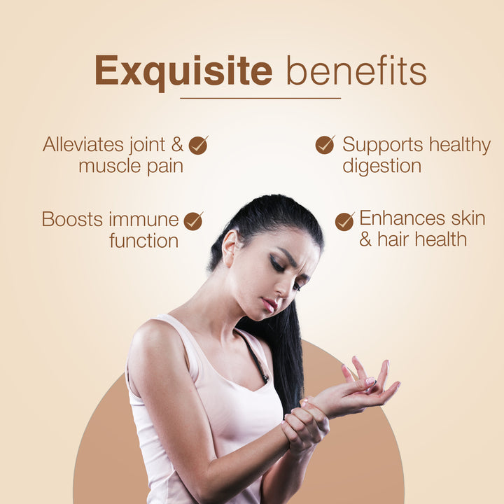 Harsingar Leaves Decoction – Ayurvedic Decoction for Joint, Skin, & Hair Health - Net Qty: 200g