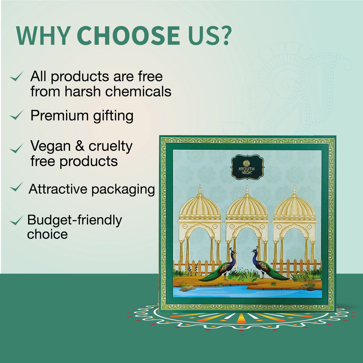 Festive Skin Brightening Hamper: Skin Delight Nourishing Cream (150 g), D-Tan Facial Cleanser (100 g), D-Tan Face Scrub (100 g), D-Tan Face Serum (30 ml)