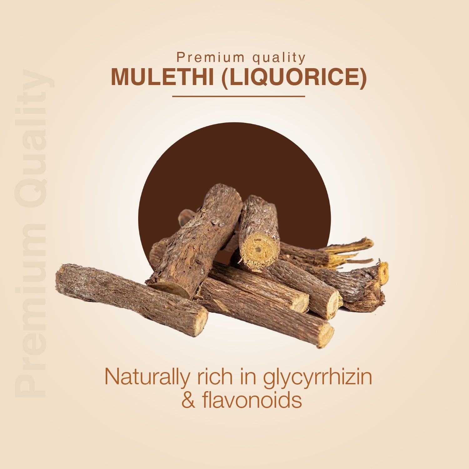 Mulethi (Liquorice) Decoction – Nature’s Sweetness for Respiratory Wellness Net Qty: 200g