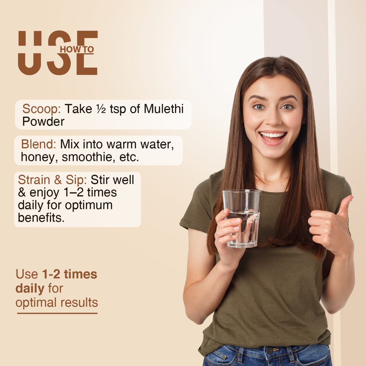 Mulethi (Liquorice) Powder- For Respiratory and Digestive Wellness Net Qty: 200g