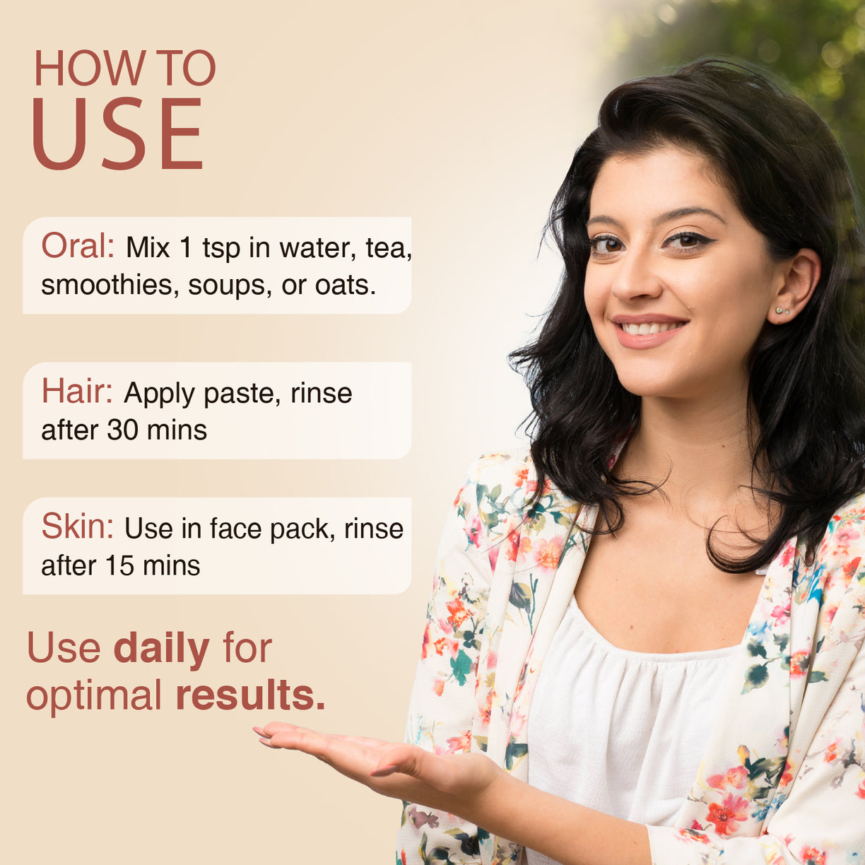 Amla Powder – Indian Gooseberry for Immunity, Hair, and Skin Wellness - Net Qty: 200g