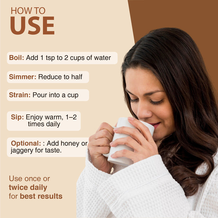 Harsingar Leaves Decoction – Ayurvedic Decoction for Joint, Skin, & Hair Health - Net Qty: 200g