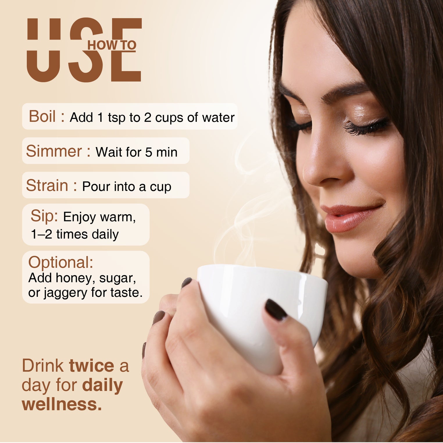 Ayouthveda Cinnamon Tea (Phant) | Pure Ceylon Cinnamon Herbal Infusion for Digestive Health, Immunity & Metabolism | Naturally Sweet, Aromatic & Caffeine-Free Wellness Drink | Versatile for Daily Use | Net Qty: 200g