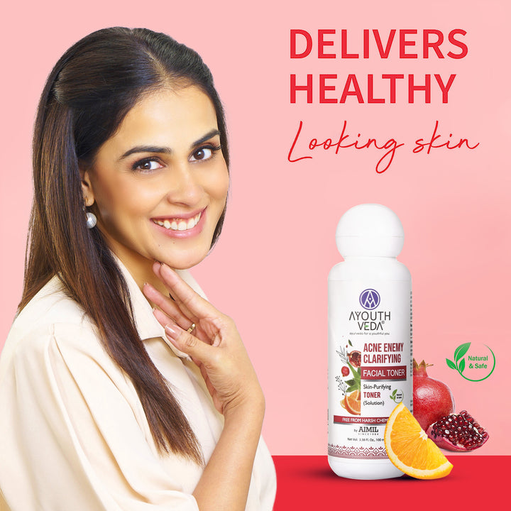 Acne Enemy Clarifying Facial Toner For Acne Prone Skin    (Net Qty- 100 ml)