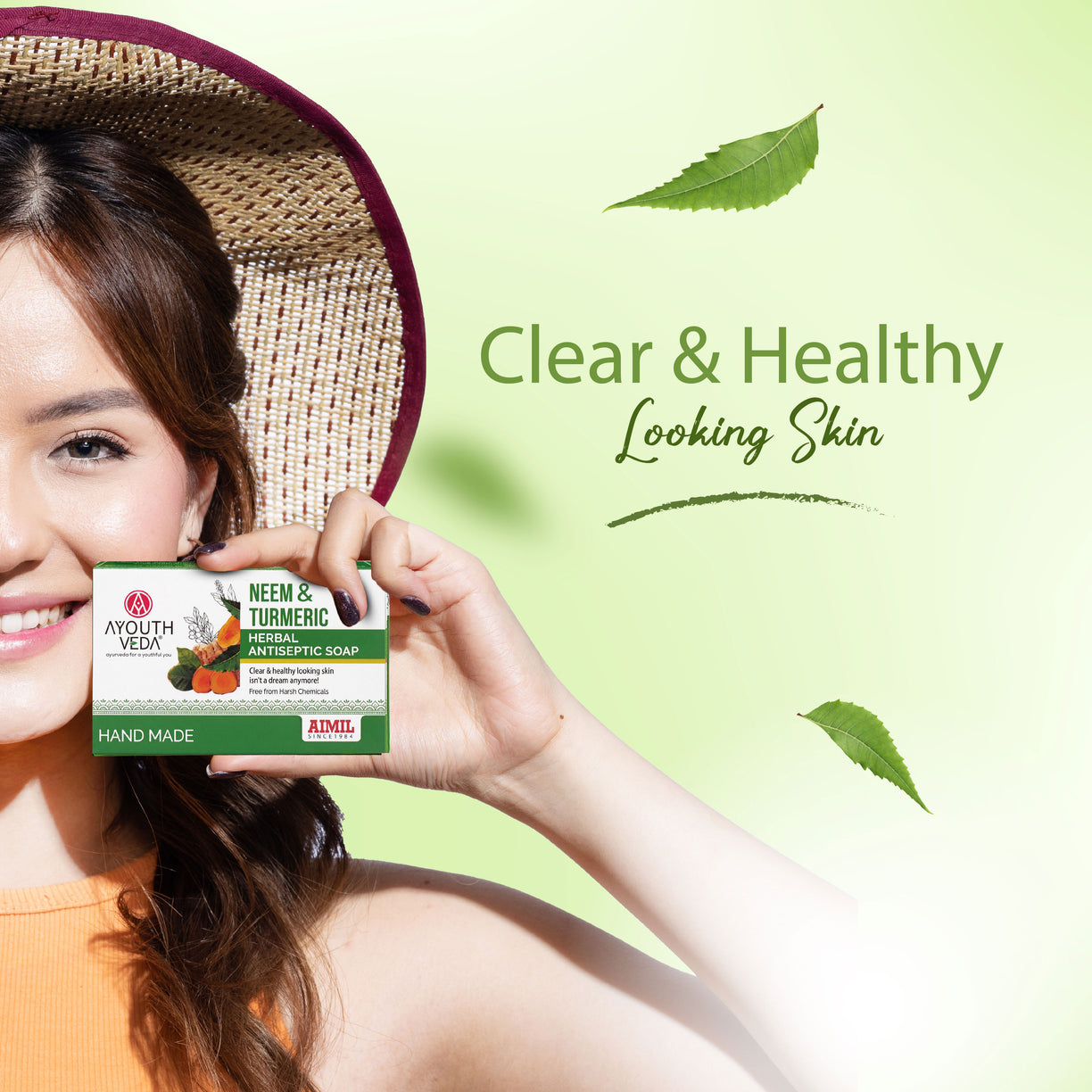 Neem & Turmeric Soap 100 g each pack of 2