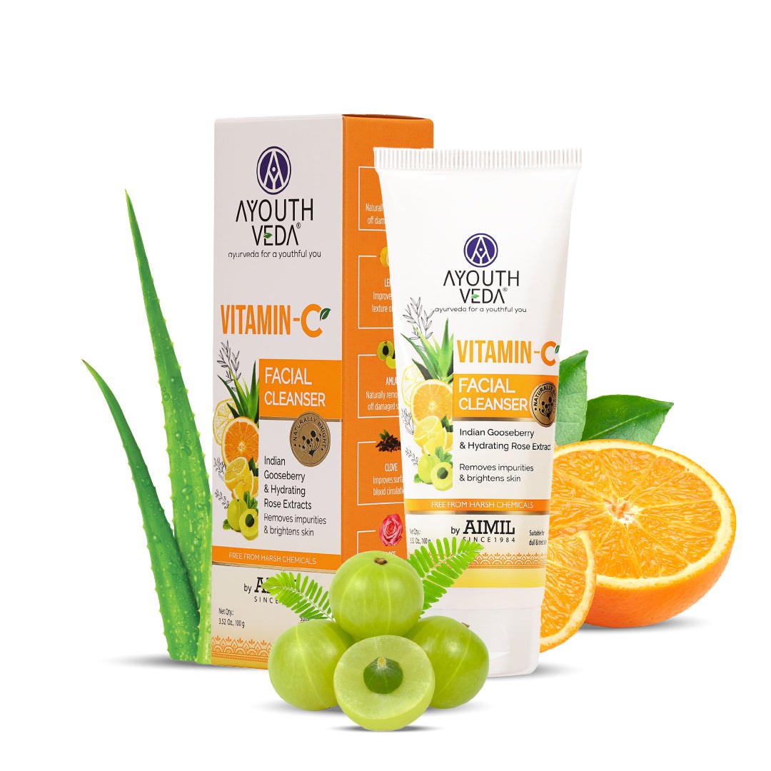 Vitamin-C Facial Cleanser 100g - Ayouthveda