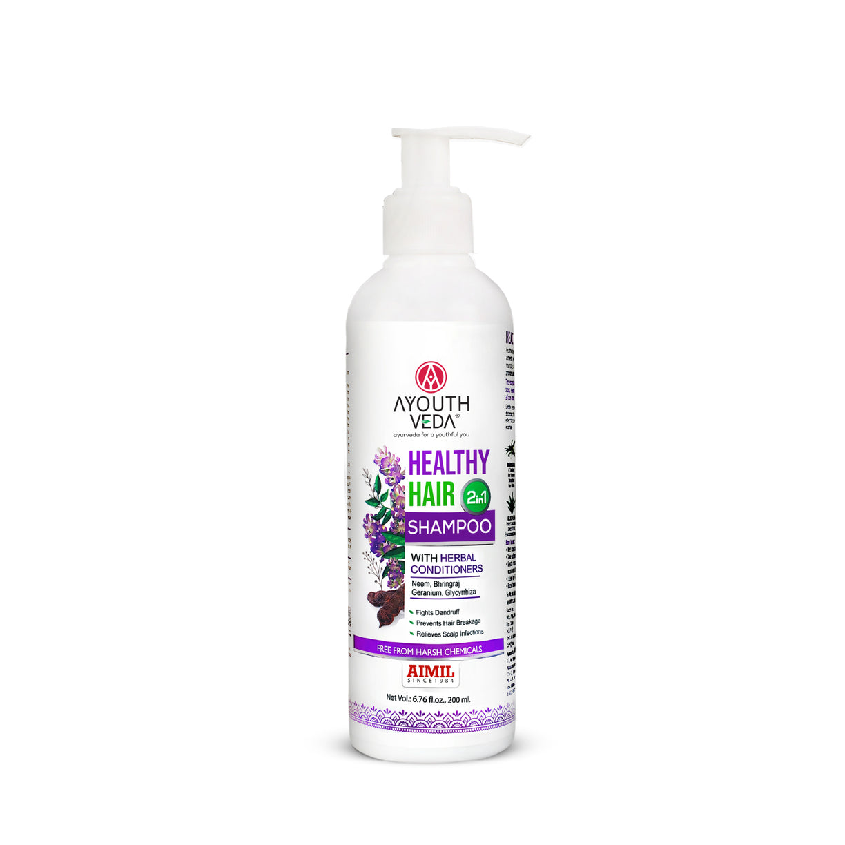 Healthy Hair Shampoo With Bhringraj and Shikakai ( Net Qty- 200ml )
