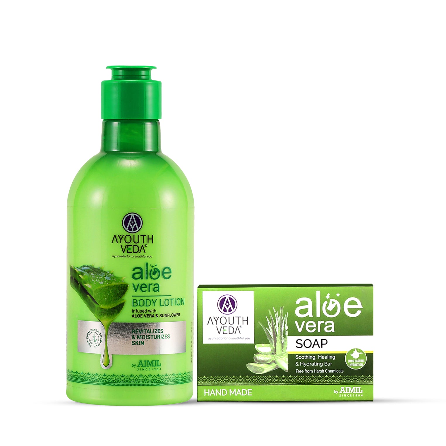 Aloe Vera Soap 100g + Aloe Vera Body Lotion 250 ml