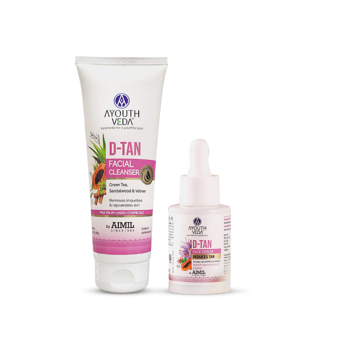 D-tan Serum 30 ml +  D-tan Cleanser 100g