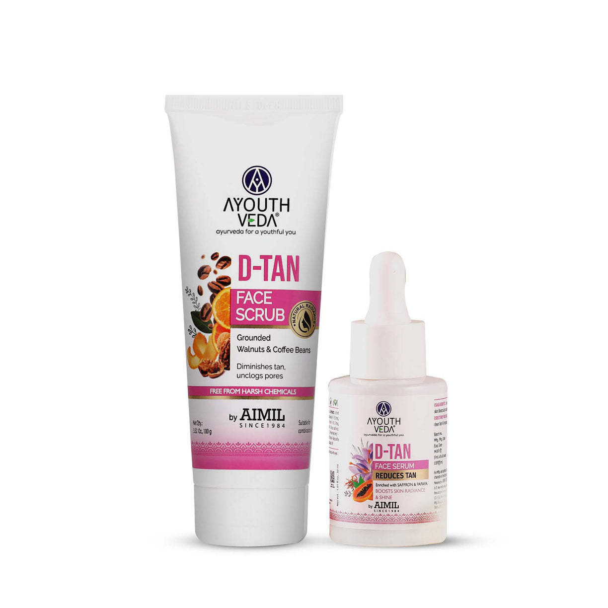 Dtan Serum 30 ml + Dtan Scrub 100g