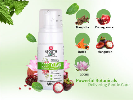 Deep Clean Foaming Face Wash With Ultra-Refreshing Formula ( Net Qty-100ml )