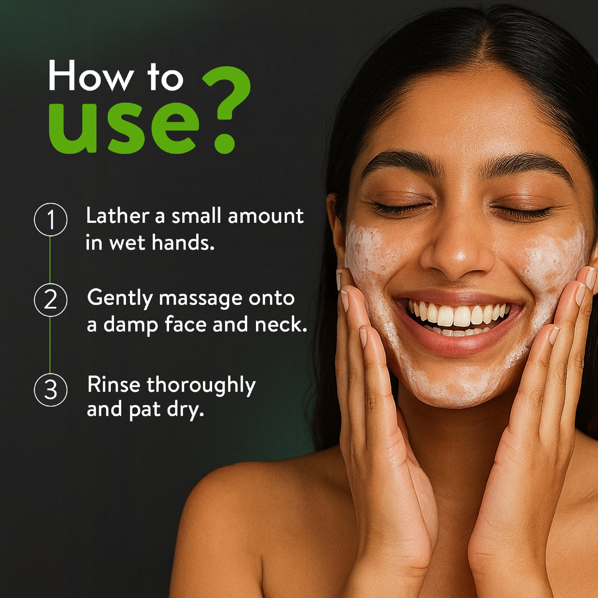 Ayouthveda Charcoal Face Wash with Activated Bamboo Charcoal & Floral Distillates | Anti-Pollution, Oil-Controlling Cleanser | Deep Detoxifying & Brightening Formula | Non-Drying & Dermatologically Safe | Suitable for All Skin Types | Net Qty – 100 ml