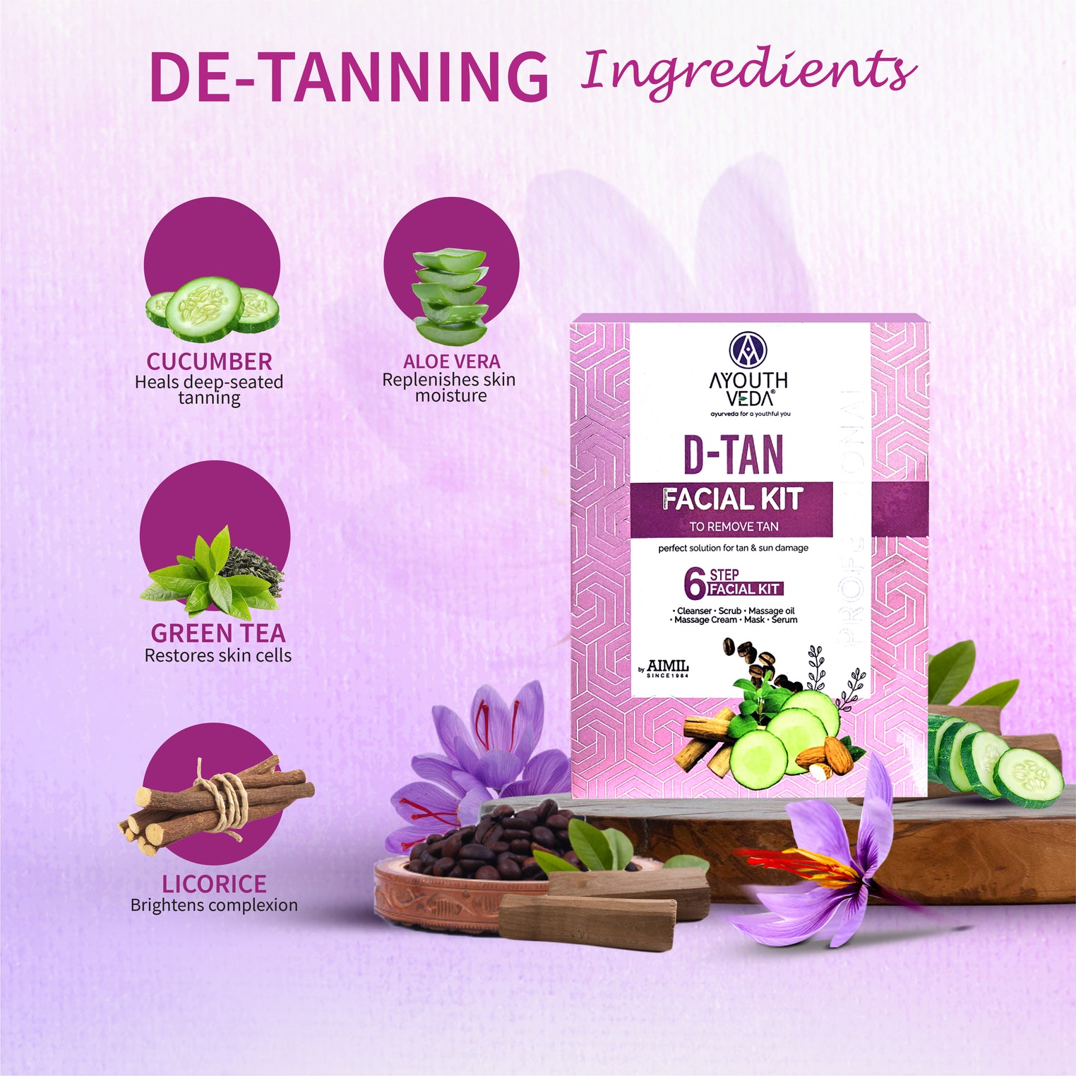 D-TAN Facial Kit 40g