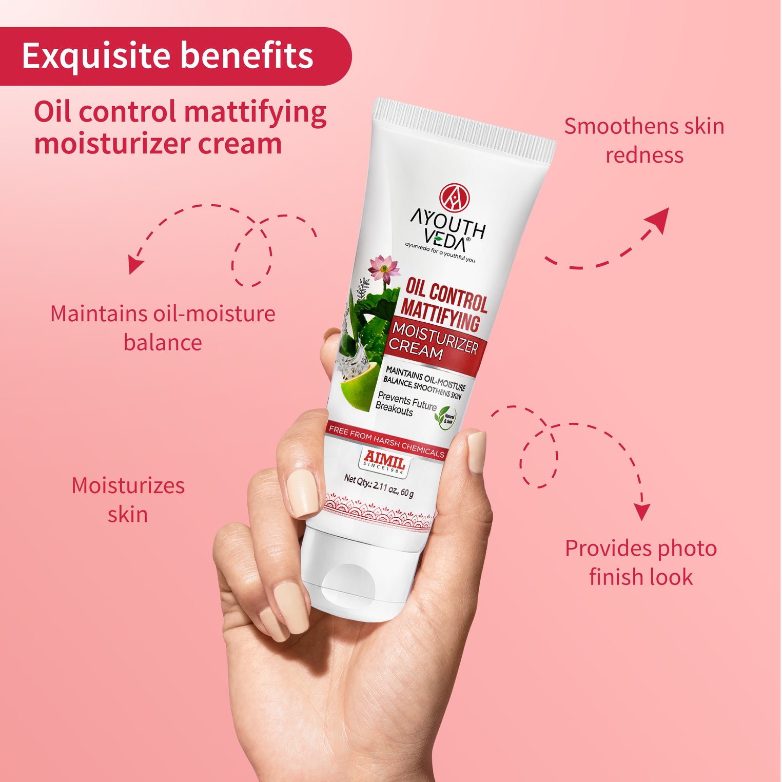 Ayouthveda Anti-Acne CTM Regime | Acne Enemy Face Wash 100 ml + Acne Enemy Clarifying Toner 100 ml + Oil Control Matiffying Moisturizer 60 g | 3-Step Clear Skin Routine for Oily & Acne-Prone Skin
