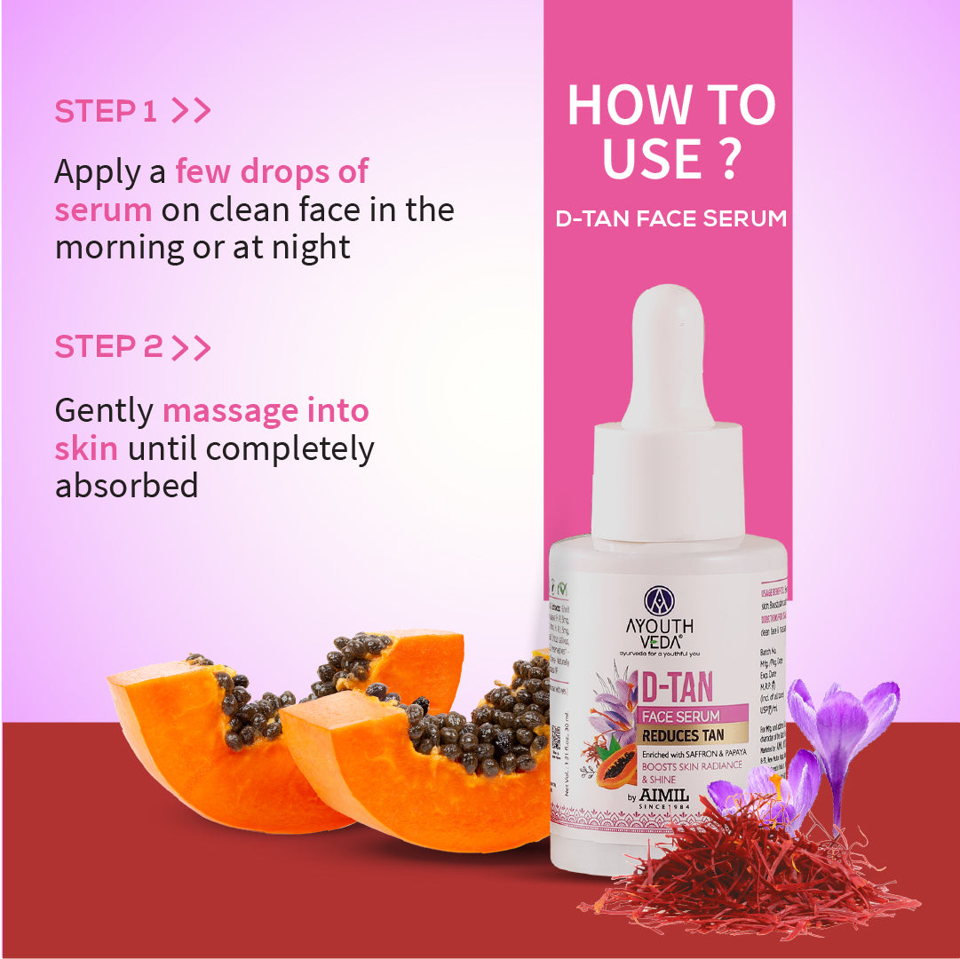 Ayouthveda D-Tan CSMS Skincare Routine