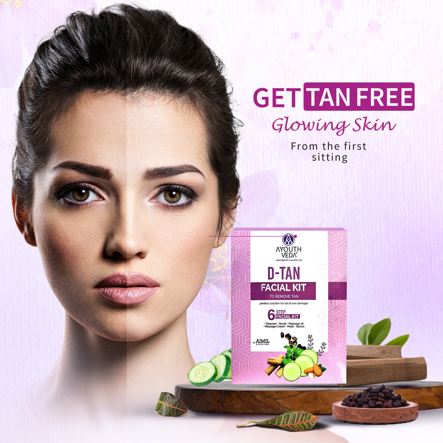 D-TAN Facial Kit 40g